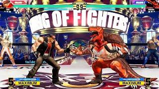 TERRY VS DINOSAUR - KOF XV