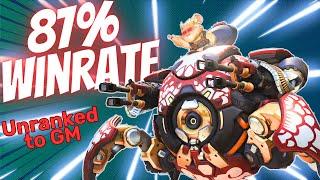 Educational Unranked To Gm WRECKING BALL (87% WInrate)