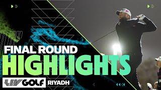 LIV Golf Riyadh 2025 | FULL HIGHLIGHTS | Final Round