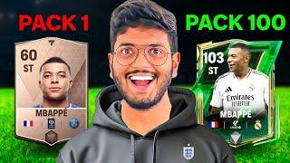 I Opened 100 Anniversary Packs - FC MOBILE!