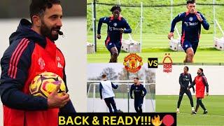 BREAKINGMan Utd Training: Yoro, Mainoo, Martinez, Shaw - Injury news ahead of Nottingham clash