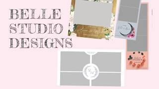 BELLE STUDIO DESIGNS - Photo Booth Templates