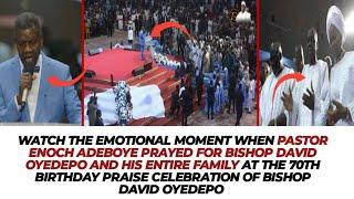 WATCH HOW PASTOR ADEBOYE PRAYED FOR DAVID OYEDEPO & HIS FAMILY AT BDO'S 70TH BIRTHDAY CELEBRATION