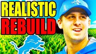 I Rebuilt The DETROIT LIONS in Madden.