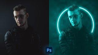 Neon Light Effect Photoshop Tutorial