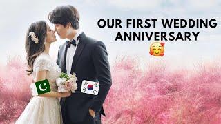 Our First Korean Wedding Anniversary| Pakistani Korean Couple