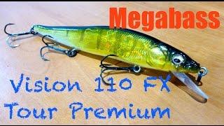 Megabass Vision 110 FX Tour Premium Review + Underwater Footage