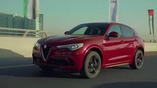 Alfa Romeo Stelvio Q in Dubai - Driving in city