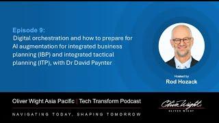 How to plan for AI enablement of the IBP and ITP processes, with David Paynter