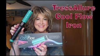 NEW WIG TOOL! TressAllure TressTech Cool Flow Dual Styler Flat Iron / Curling Iron!  SYNTHETIC WIGS!