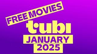 Free Movies Tubi January 2025