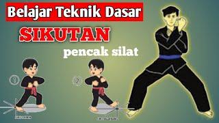 Belajar sikutan pencak silat sendiri di rumah