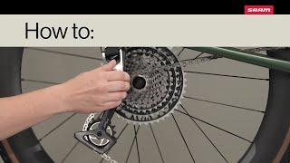 SRAM XPLR AXS | How to: Remove Your Rear Wheel