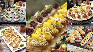 18 Fancy snacks recipes for a party at home. Catering finger food ideas for you!