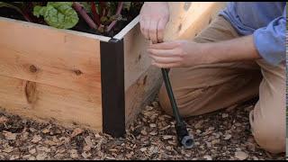 How to Use the Raised Bed Snip-n-Drip Soaker System | Gardener's Supply