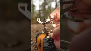 The Lightest Backpacking Stove #shorts