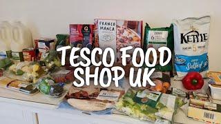 Tesco Food Shop | Meal Plan for a family of 3 | Home By RC