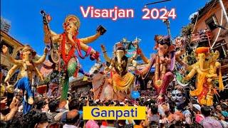 | Mumbai Ganpati Visarjan 2024 | LalBaugCha Raja Visarjan 2024 | Chintamani Visarjan 2024 | Part -:1