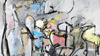 painter Francesco D'Adamo - Dice Players, 2023 (Abstract Expressionism, Lyrical Abstraction)