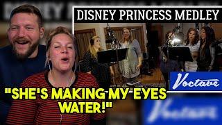 First Time Hearing Voctave Disney Princess Medley Reaction