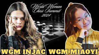 Mapapa SEATBELT Ka Nanaman Dito! | WGM Miaoyi vs WGM Injac World Woman Summit 2024