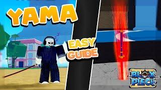 HOW TO GET YAMA (BLOX FRUITS) || EASY GUIDE || LEGENDARY SWORD || ELITE HUNTER QUESTS