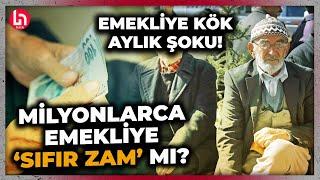 Milyonlarca emekliye 'sıfır zam' şoku geliyor! En düşük emekli maaşında kök aylık tehlikesi!