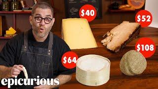 Cheesemonger Tries 21 of the World's Most Expensive Cheeses | Epicurious