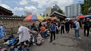 [4K] Dongmyo Flea Market, a local second-hand market near Cheonggyecheon, korea, seoul, walk