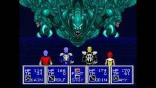 Phantasy Star II Dark Falz/Dark Force Boss Fight