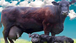 World's Most Beautiful Blackish Cow | Aberdeen Angus | Complete Documentary By AJ Cattle