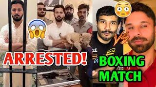 SHOCKING! Rajab Butt Got ARRESTED  | Feroze Khan VS Rahim Pardesi Boxing Match |