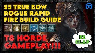 Rapid Fire S Tier Bow Rogue Build Guide for Season 5. Easily deal BILLIONS of damage each burst!