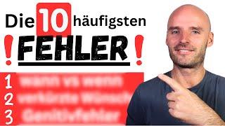 Die 10 schlimmsten Grammatikfehler, die (fast) alle machen! Du auch?