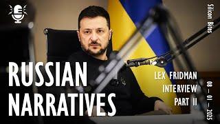 Silicon Bites #77 - Russian Propaganda Narratives that Inspired Lex Fridman's Interview Questions