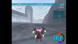 Star Wars: Episode I Racer (DC) - Ando Prime Centrum 1 lap in 54.673 + 3 laps in 2:46.690