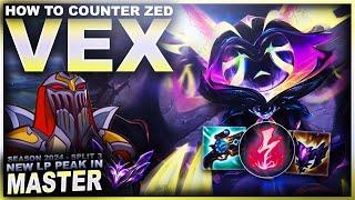 LEARN HOW TO COUNTER ZED! VEX TIME! | League of Legends