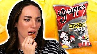 Irish People Try American BBQ Snacks