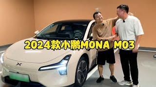 几乎是全国第一台小鹏MONA二手车！大哥卖车的原因有点看不懂【晓波二手车】