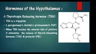 Hypothalamic hormones Part 2 TRH