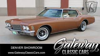 1839-DEN 1971 Buick Riviera Gateway Classic Cars of Denver