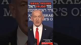 Netanyahu Thanks Trump for Iran Strikes