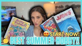 Summer Hobby Vibes  | My Summer Junk Journals Are HERE! | July Daily Haul + Setup ️