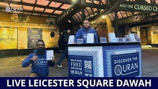 Non-Muslims Are Discovering The Quran in London | iERA LIVE STREAM