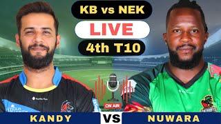 Live Kandy Bolts vs Nuwara Eliya Kings Match | KB vs NEK Live Lanka T10 Super League 2024