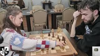 Pinkamena (1864) vs M. Khmelev (1963). Chess Fight Night. CFN. Blitz