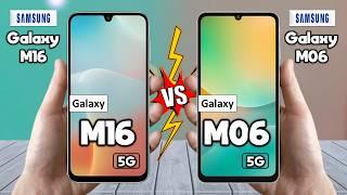 Samsung Galaxy M16 Vs Samsung Galaxy M06 - Which is BEST For You?