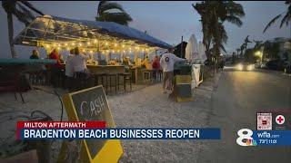 ‘We are back’: Bradenton Beach open for business after Hurricane Milton