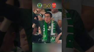 Sporting Lisbon vs Arsenal • UEL 2023  #shorts #football