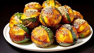 I have never eaten such delicious zucchini! Nobody knows this recipe! Only two ingredients!